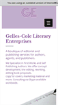 Mobile Screenshot of literaryenterprises.com